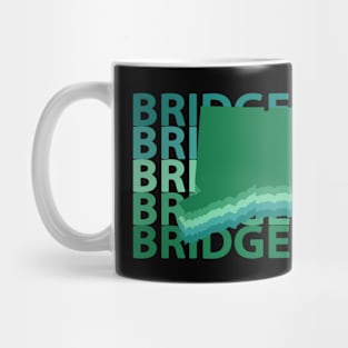 Bridgeport Connecticut Green Repeat Mug